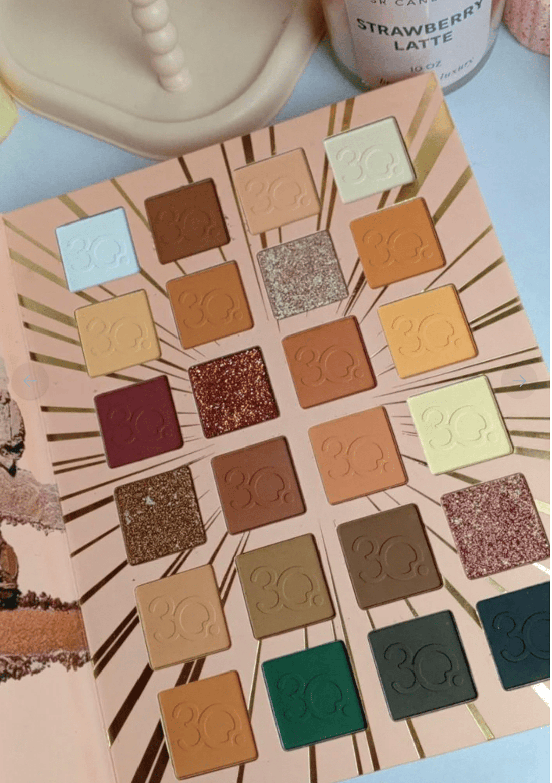 3Q Beauty 5 Fold Book Palette High Quality - Zayluxe Care