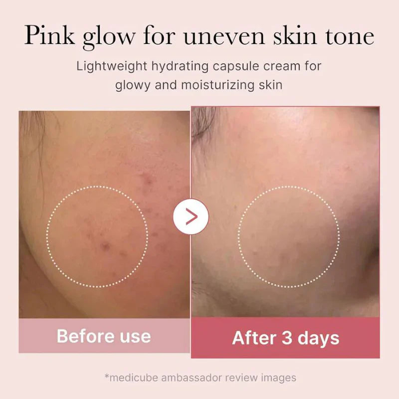 Medicube pdrn pink collagen capsule cream