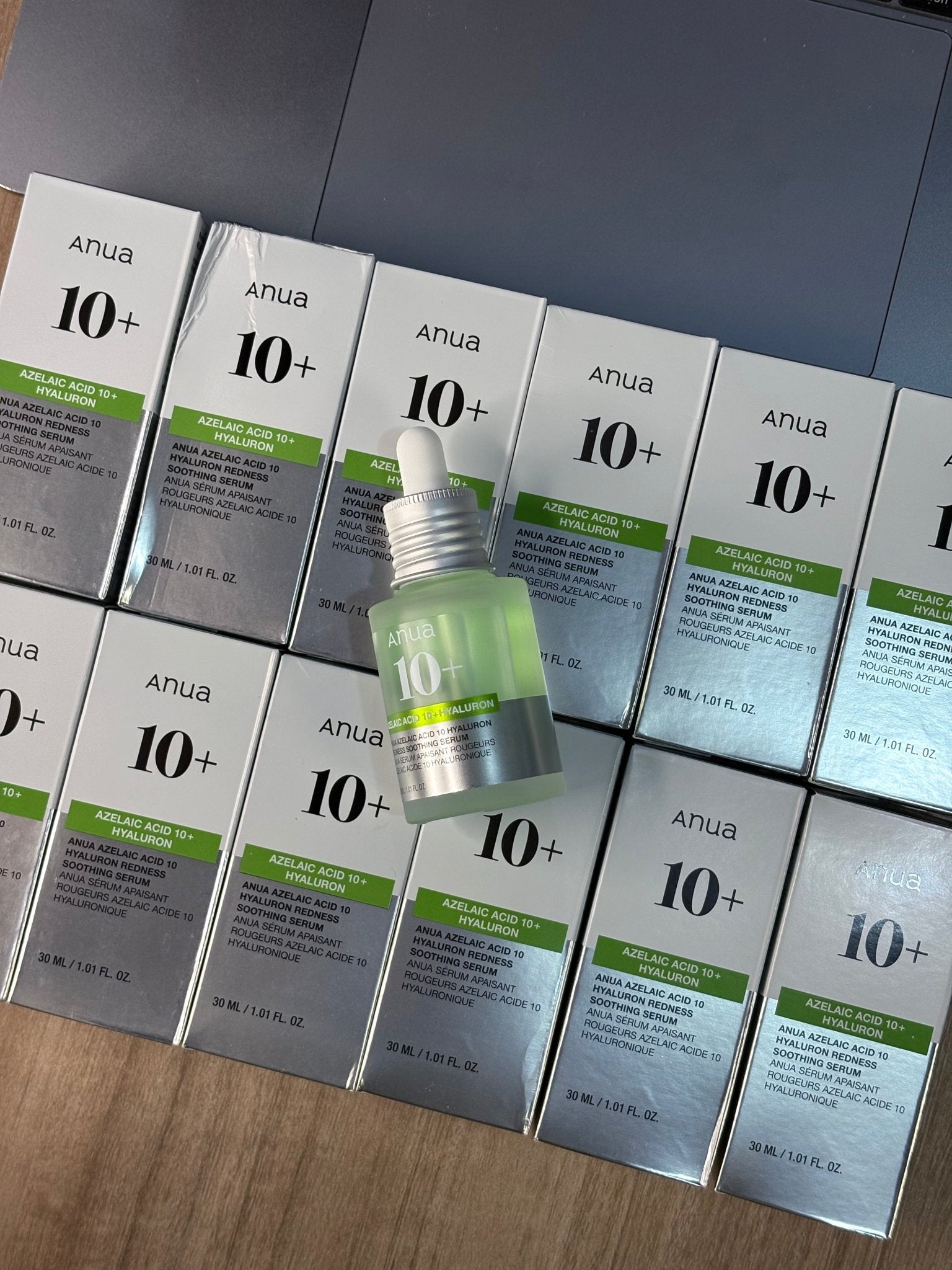 Anua Azelaic Acid 10+ Hyaluron Hyaluronic acid Soothing Serum (30ml) - Zayluxe Care