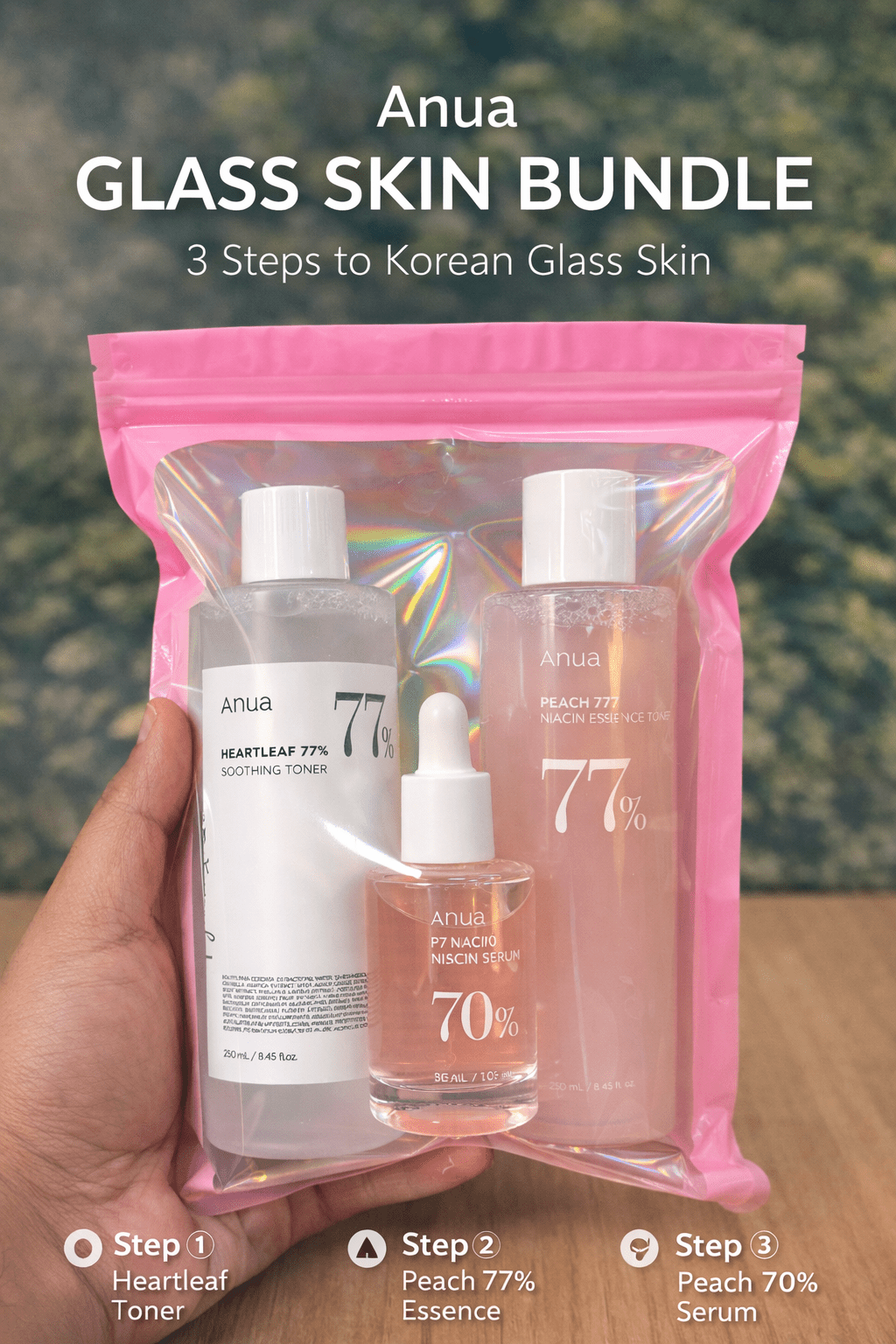 Anua Glass Skin Bundle - Zayluxe Care