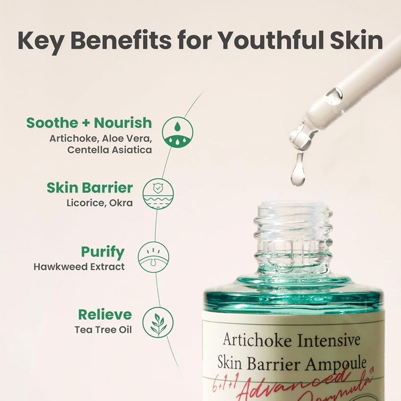 AXIS - Y Artichoke Intensive Skin Barrier Ampoule 30ml - Zayluxe Care