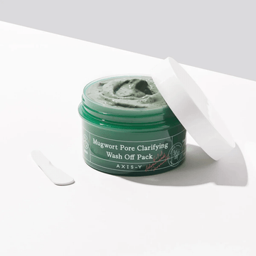 Axis Y Mugwort Pore Clarifying Wash Off Pack 100ml - Zayluxe Care