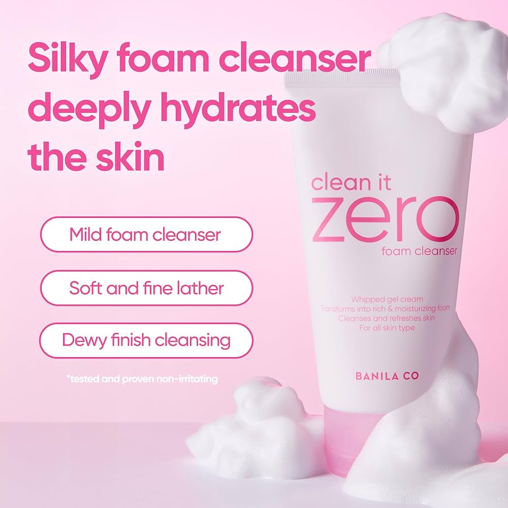 BANILA CO - Clean It Zero Foam Cleanser 150ml - Zayluxe Care