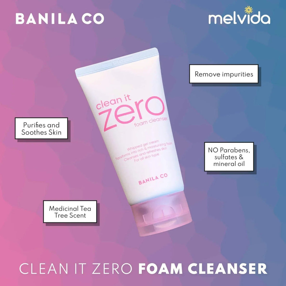 BANILA CO - Clean It Zero Foam Cleanser 150ml - Zayluxe Care