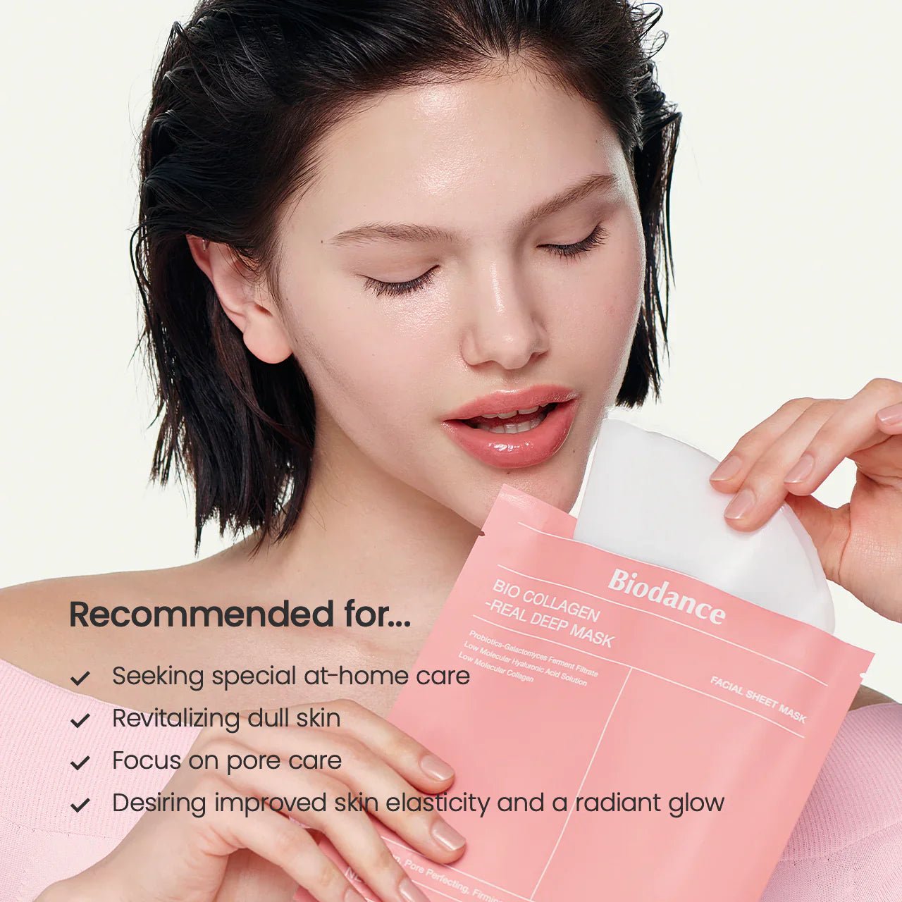 BIODANCE Bio - Collagen Real Deep Mask 34g (4 pieces) - Zayluxe Care