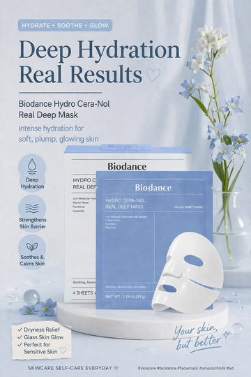 Biodance hydro cera-nol real deep mask ( 4x Sheet Mask ) - Zayluxe Care