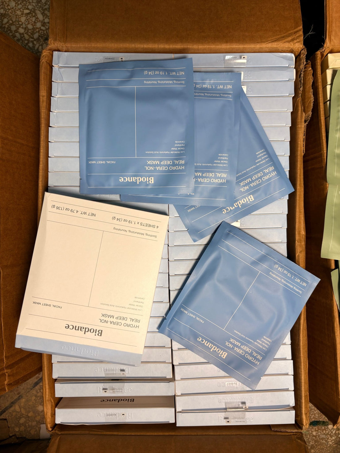 Biodance hydro cera-nol real deep mask ( 4x Sheet Mask ) - Zayluxe Care