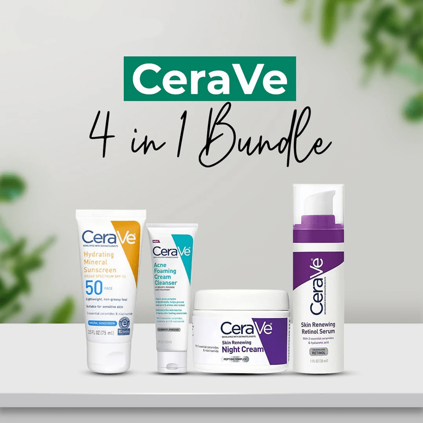 CeraVe 4 - in - 1 Glow Kit - Zayluxe Care