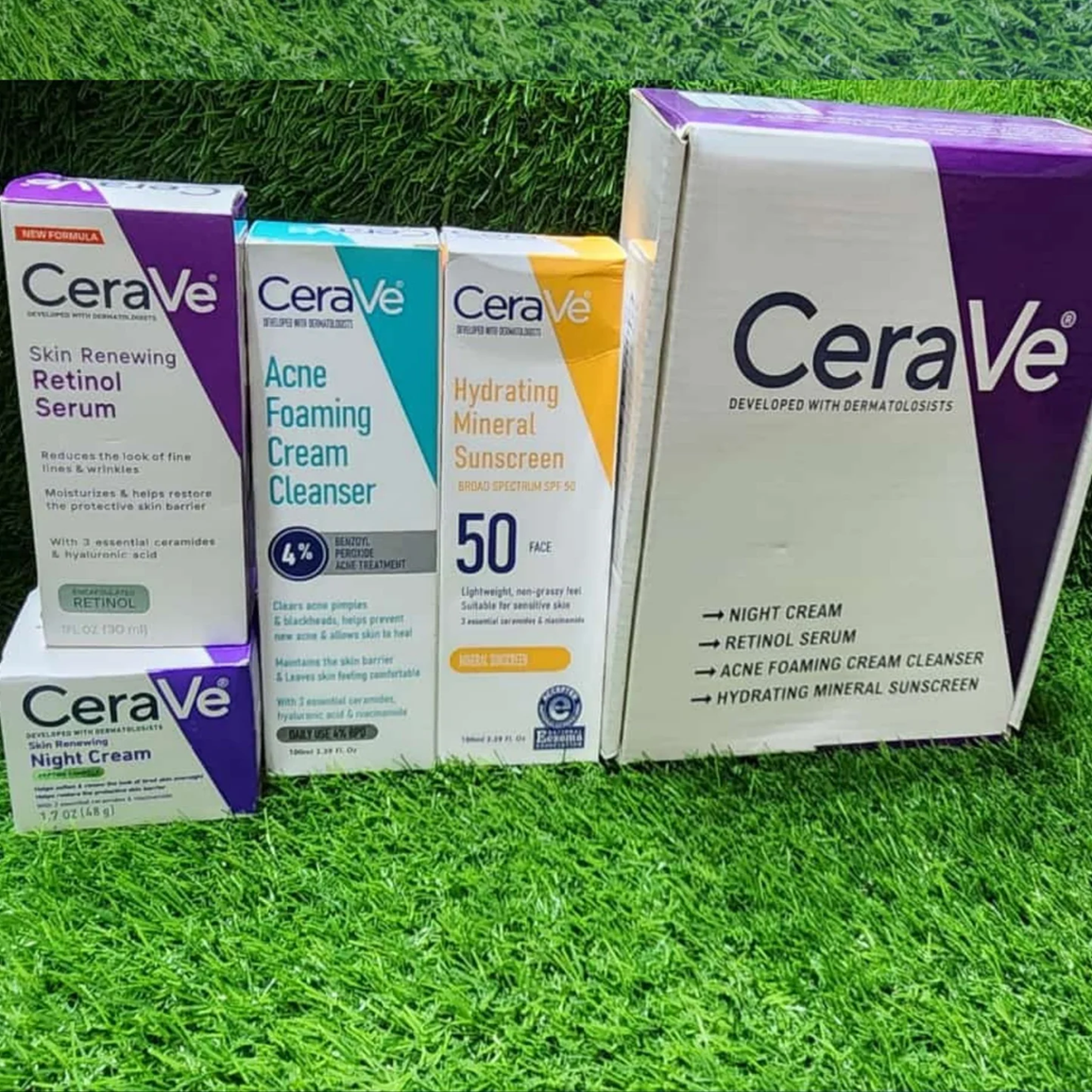 CeraVe 4 - in - 1 Glow Kit - Zayluxe Care