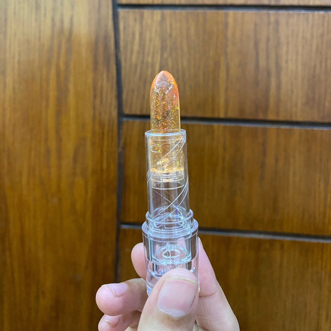 Crystal Jelly Lip Balm – Hydrating Clear Glitter Lipstick for Soft & Shiny Lips - Zayluxe Care