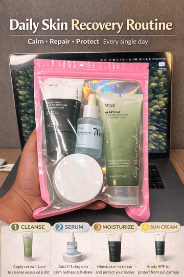 Daily Skin Recovery Routine Bundle - Zayluxe Care