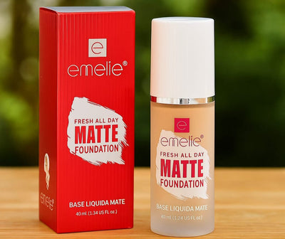 Emelie Fresh All Day Matte Foundation – Shine - Free Confidence That Lasts - Zayluxe Care