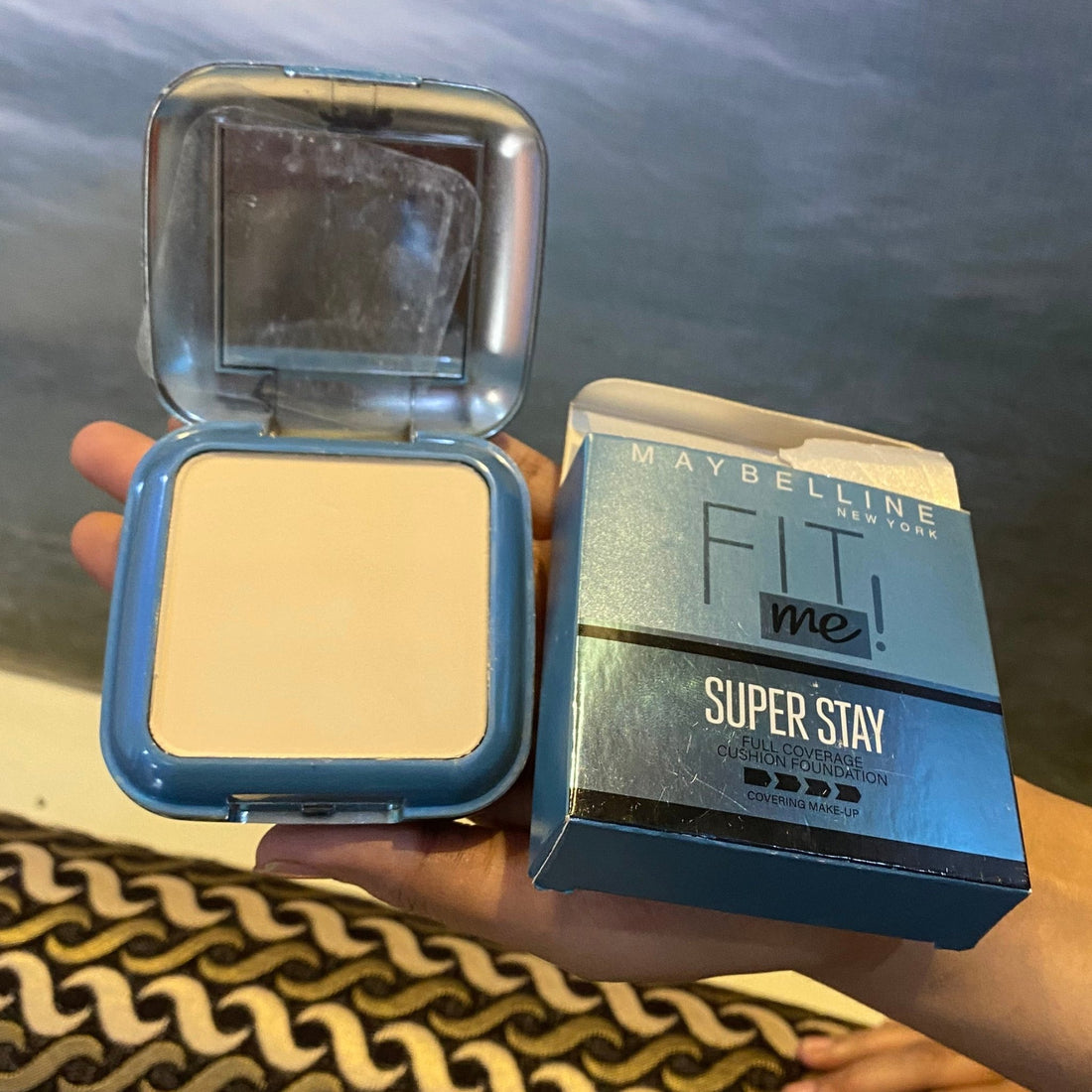 Fit Me™ Matte Compact Powder — Dual Shades | Mirror + Sponge | Long - Lasting Mattify - Zayluxe Care