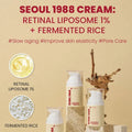 K - SECRET SEOUL 1988 Cream : Retinal Liposome 1% + Fermented Rice 50ml - Zayluxe Care