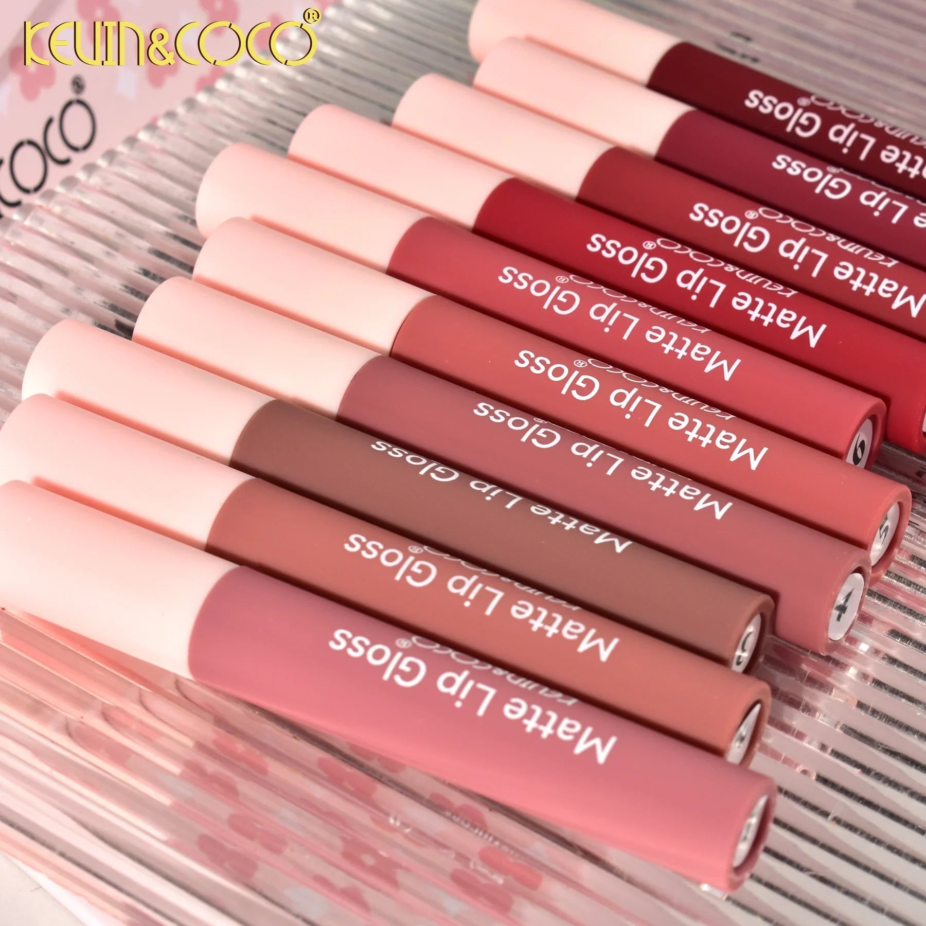 Kevin & Coco Beautiful Energy Lip Gloss ( Set of 8 ) - Zayluxe Care