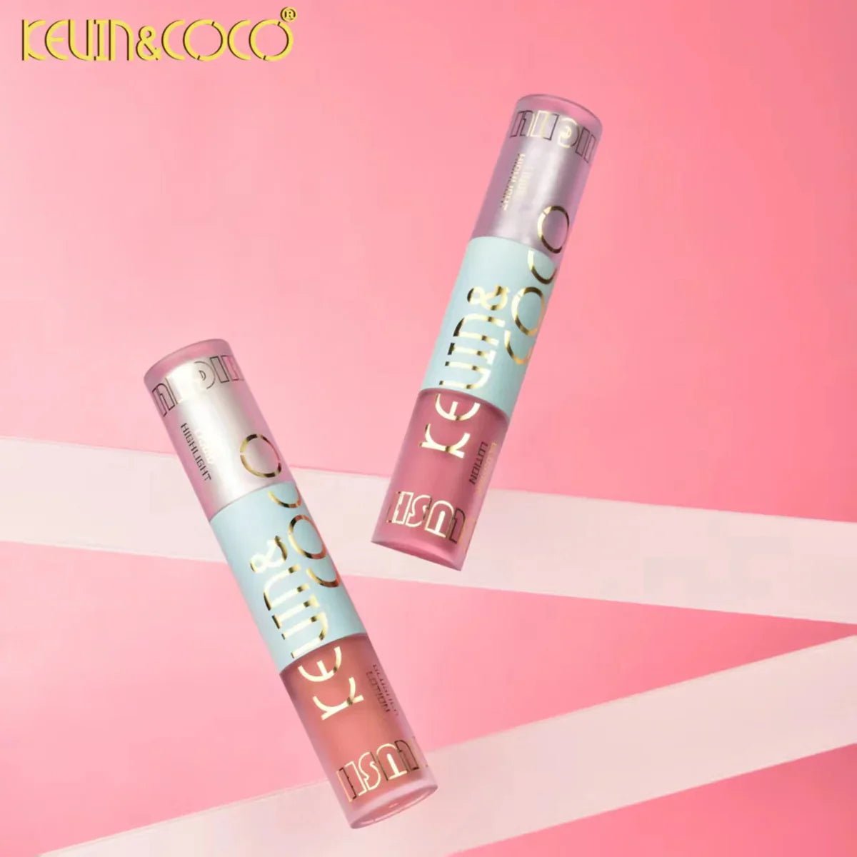 Kevin & Coco Liquid High4lighter & Blusher ( Set of 6 ) - Zayluxe Care