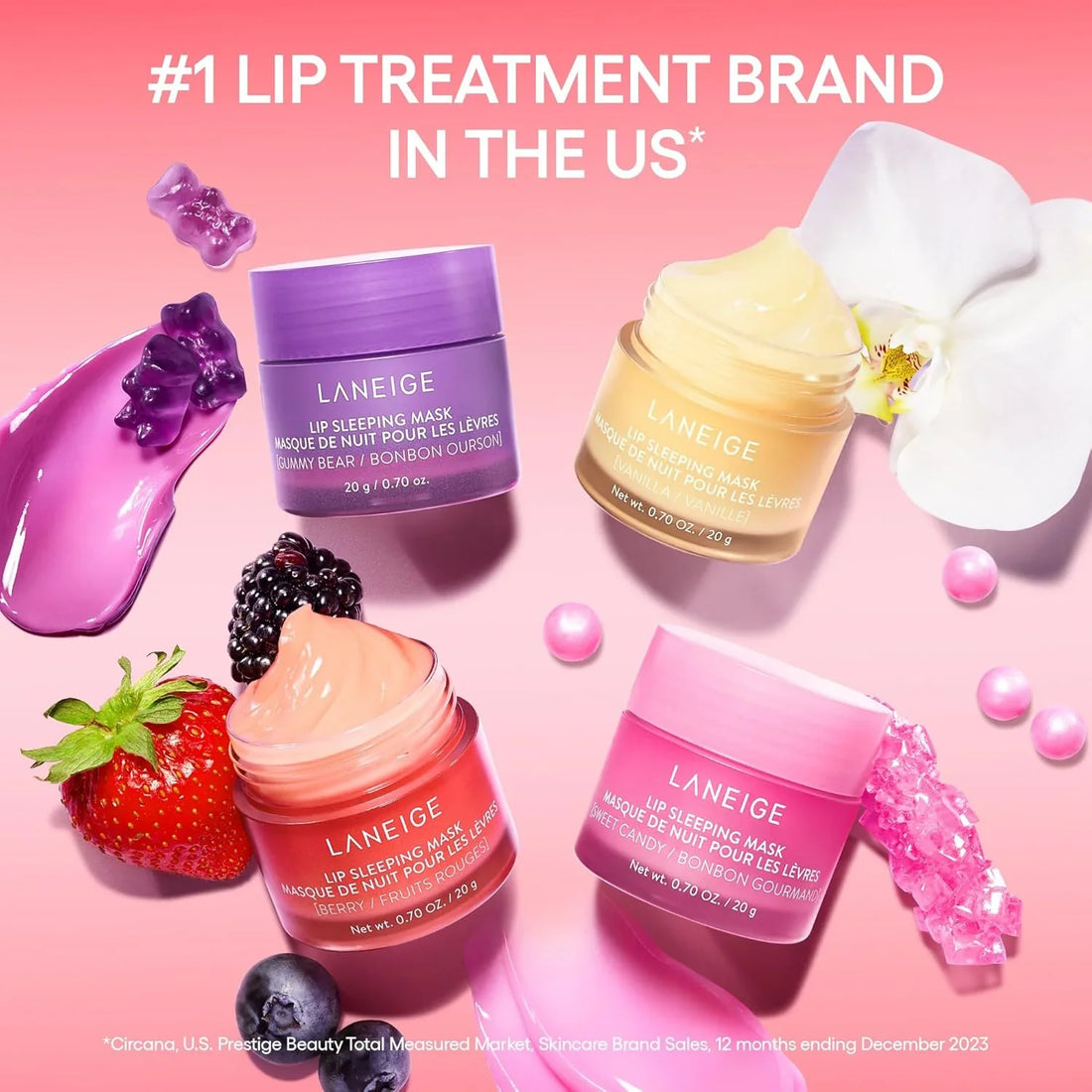Laneige midnight minis set ( 5 pcs )