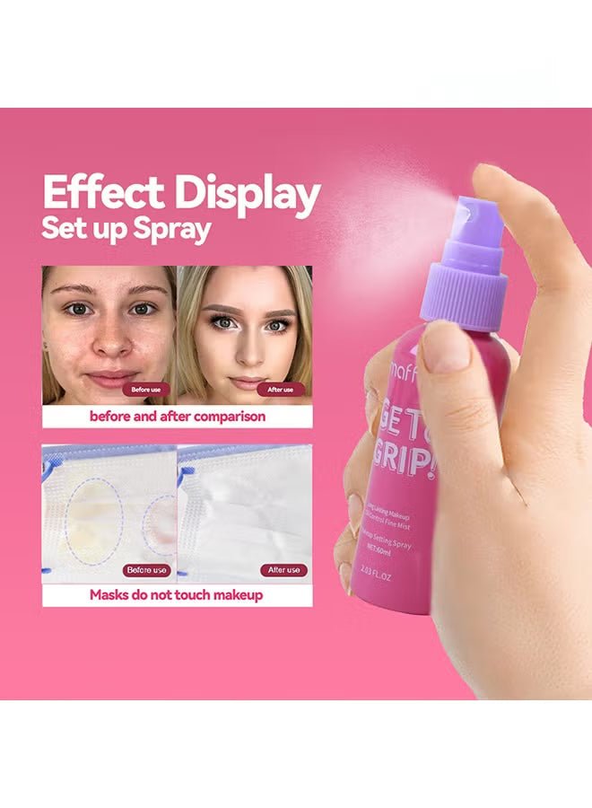 MAFFICK GET a GRIP Makeup Setting Spray – 60ml - Zayluxe Care