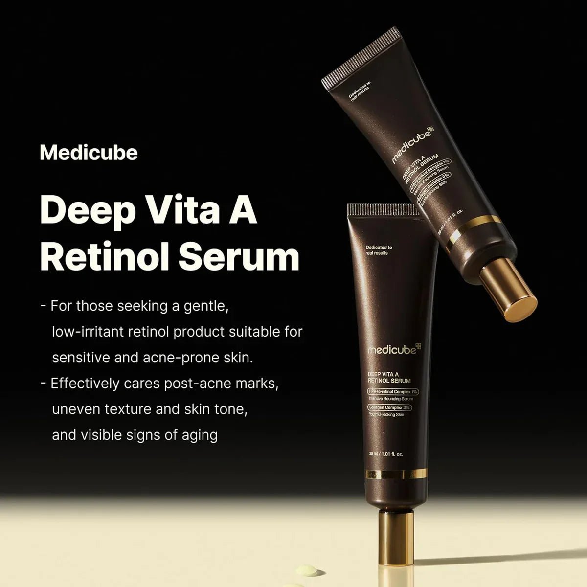Medicube Deep Vita A Retinol Serum 30ml - Zayluxe Care
