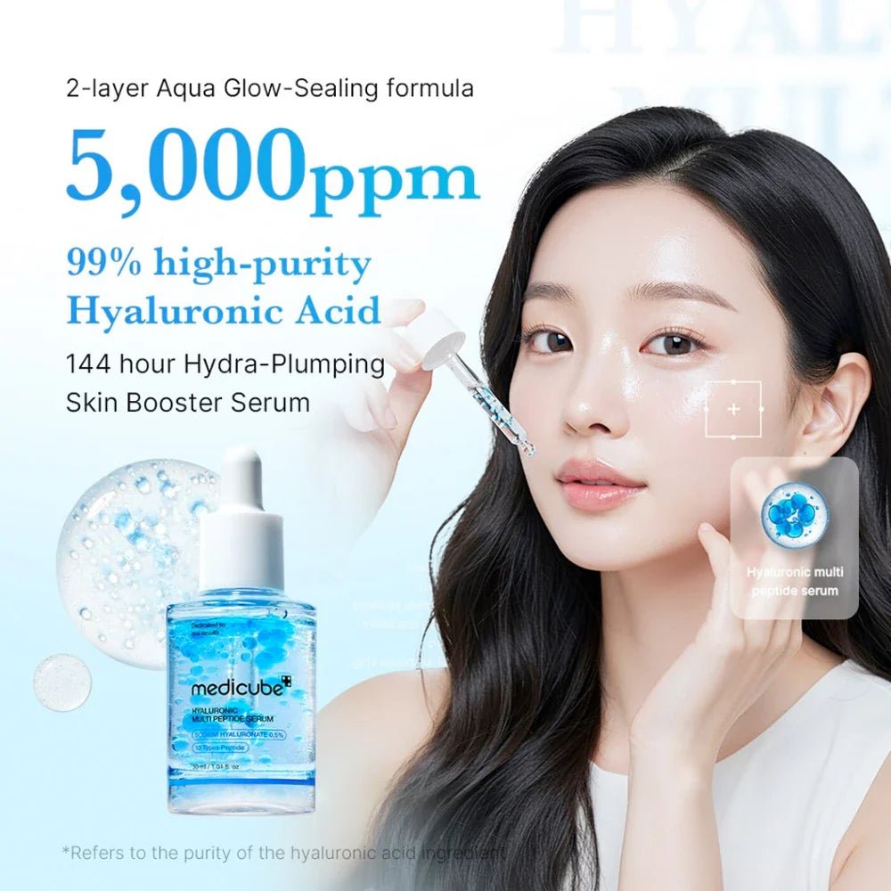 Medicube Hyaluronic Multi Peptide Serum 30ml - Zayluxe Care