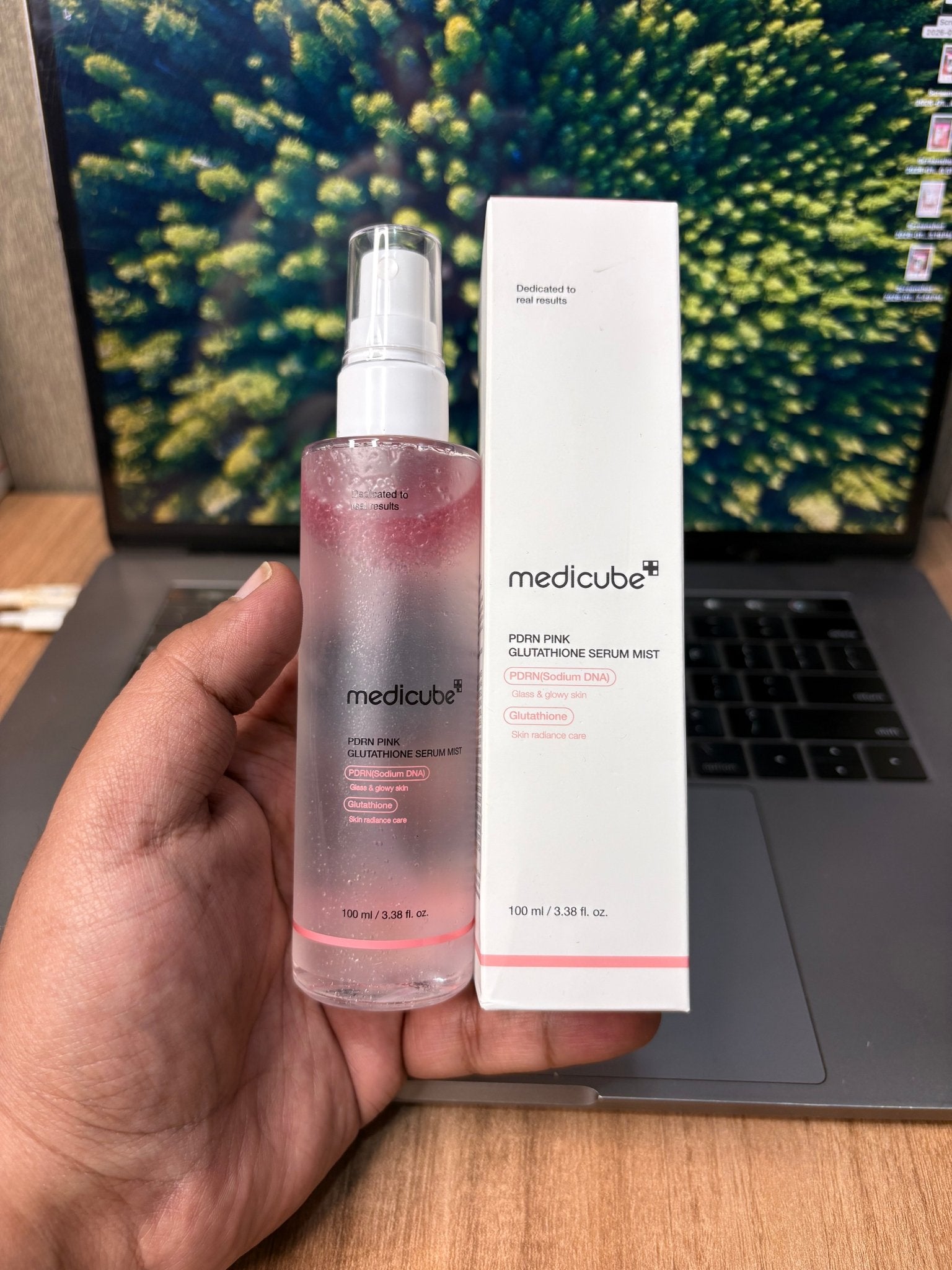 Medicube PDRN Pink Glutathione Serum Mist 100ml - Zayluxe Care