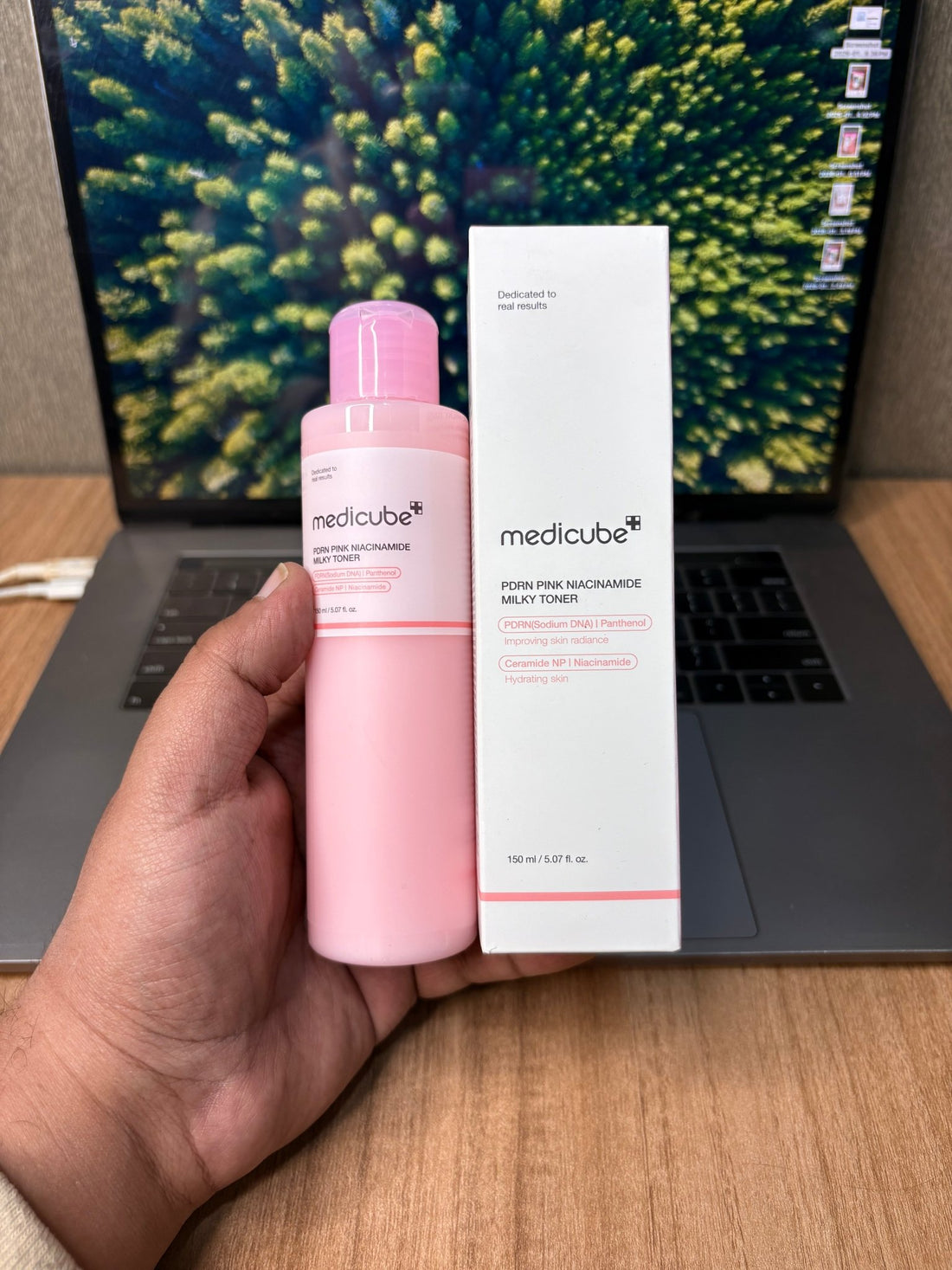 Medicube PDRN Pink Niacinamide Milky Toner 150ml - Zayluxe Care