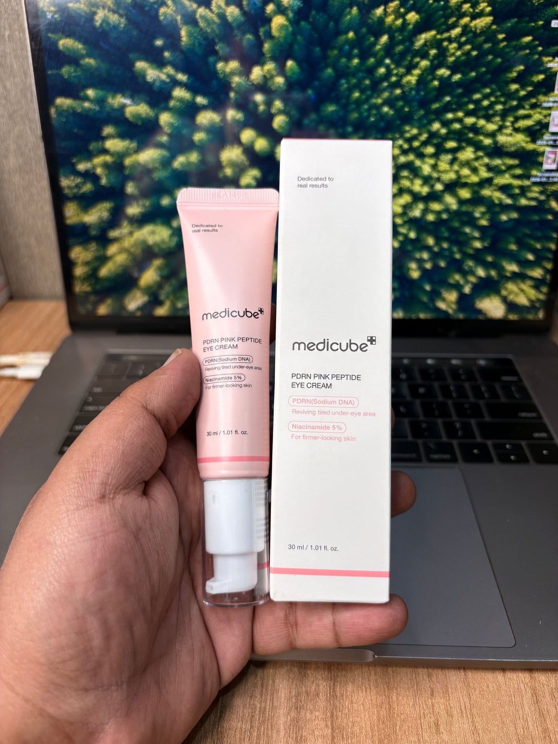 Medicube PDRN Pink Peptide Eye Cream 30ml - 30ml - Zayluxe Care