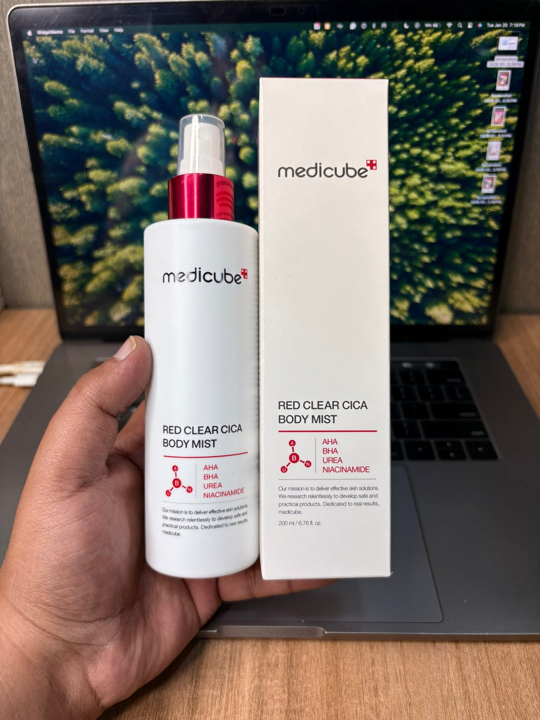 Medicube Red Clear Cica Body Mist 200ml - Zayluxe Care