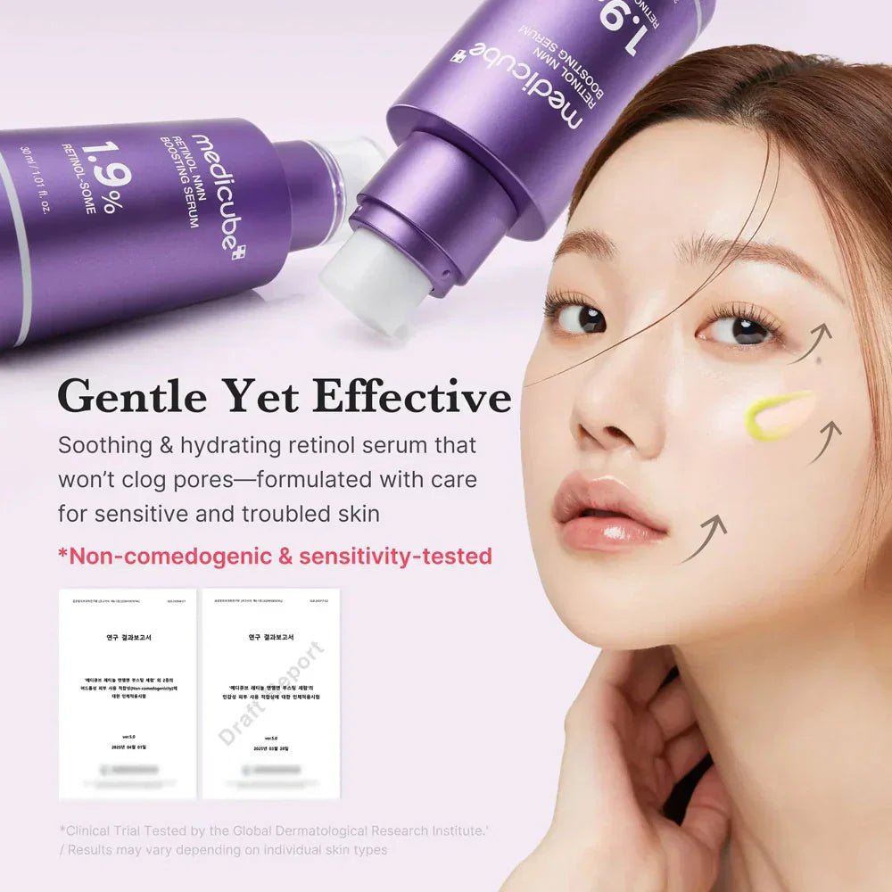 Medicube Retinol NMN Boosting Serum 30ml - Zayluxe Care