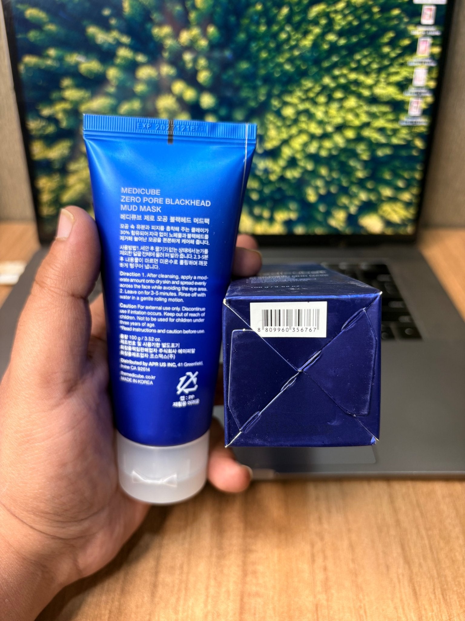 Medicube Zero Pore Blackhead Mud Mask 100g - Zayluxe Care