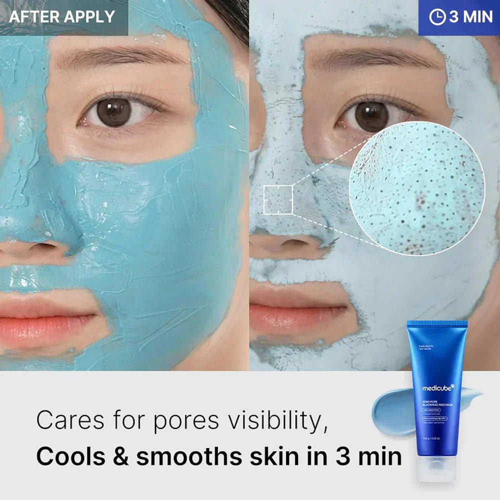 Medicube Zero Pore Blackhead Mud Mask 100g - Zayluxe Care