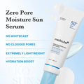 Medicube Zero Pore Moisture Sun Serum SPF 50+ PA++++ 50ml - Zayluxe Care
