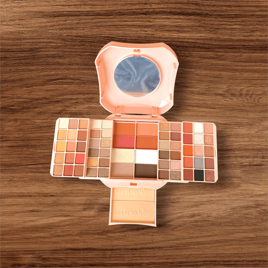 Miss Rose All - in - One Makeup Kit – 48 Shades with Mirror & Face Palette - Zayluxe Care