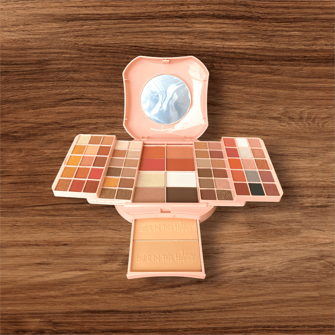 Miss Rose All - in - One Makeup Kit – 48 Shades with Mirror & Face Palette - Zayluxe Care