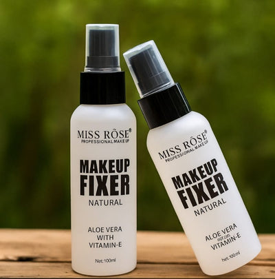 Miss Rose Makeup Fixer Natural | Aloe Vera & Vitamin - E | Long - Lasting Hydration - Zayluxe Care