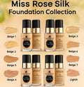 Miss Rose Oil - Free Foundation | Full Coverage | Long - Lasting Matte Look For All Skin Types - Zayluxe Care