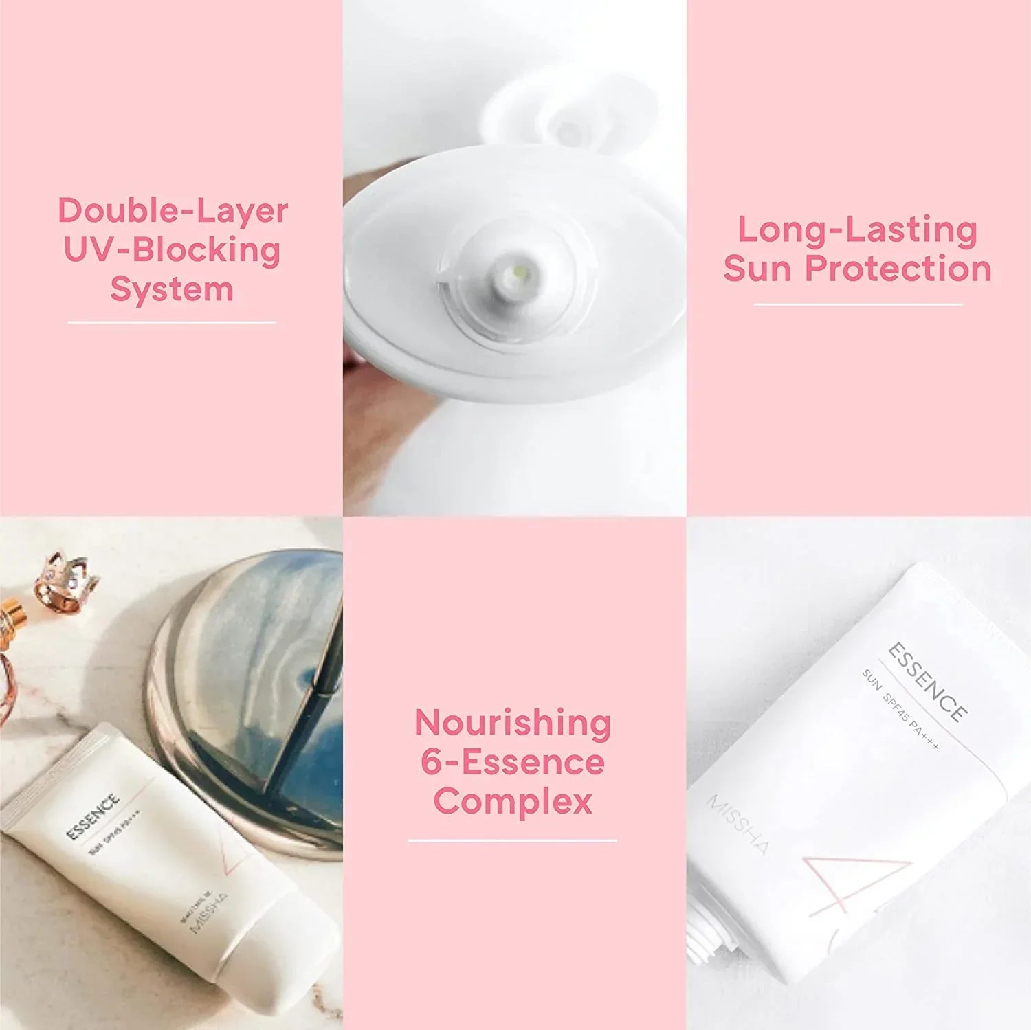 MISSHA Essence Sun SPF45 PA+++ - 50 ml - Zayluxe Care