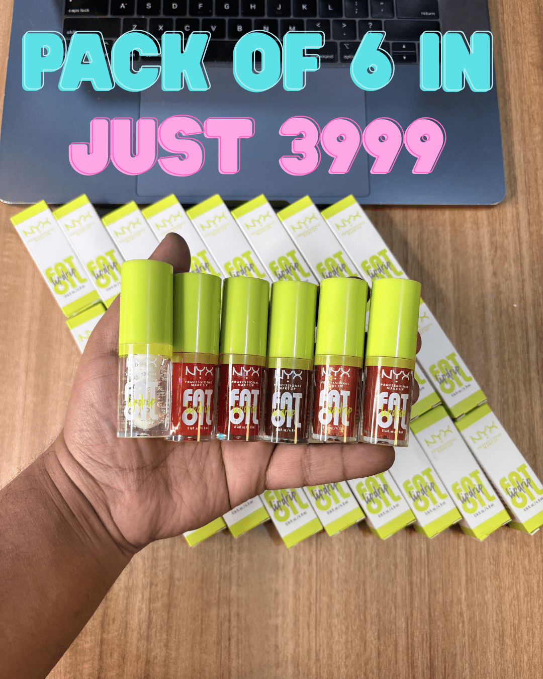 NYX FAT OIL LIP DRIP ( Bundle of 6 ) - Zayluxe Care