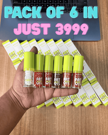 NYX FAT OIL LIP DRIP ( Bundle of 6 ) - Zayluxe Care