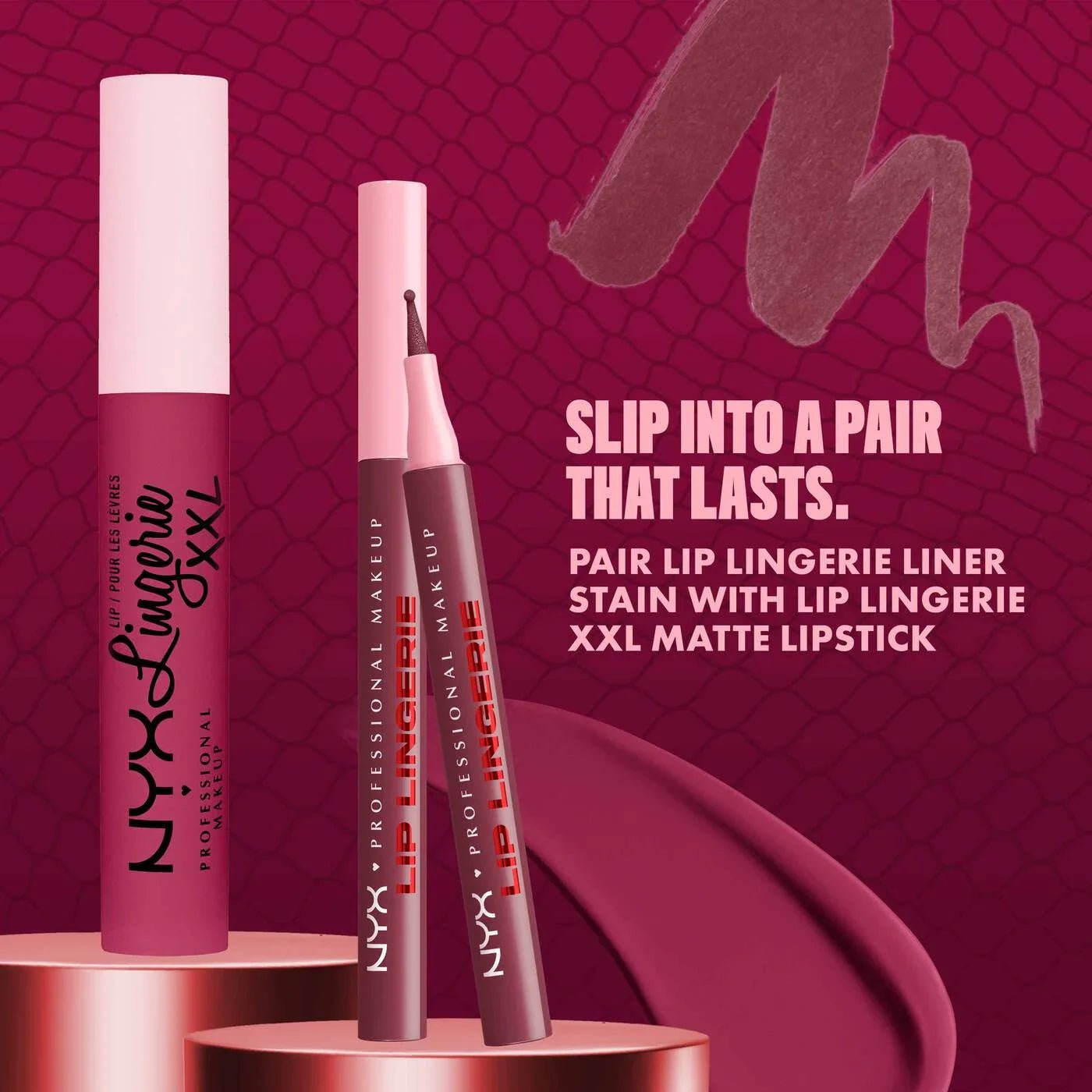 Nyx Lip Lingerie Lip Liner Stain - Zayluxe Care