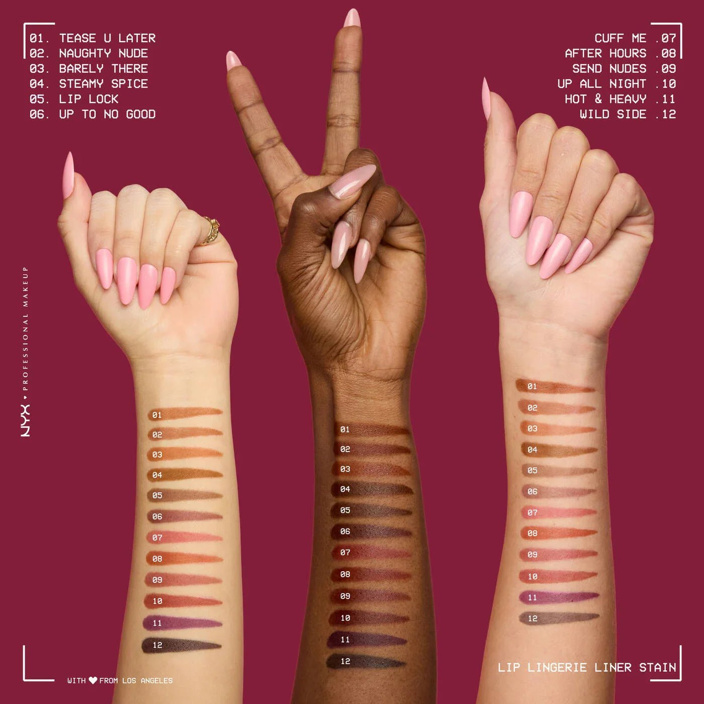 Nyx Lip Lingerie Lip Liner Stain - Zayluxe Care