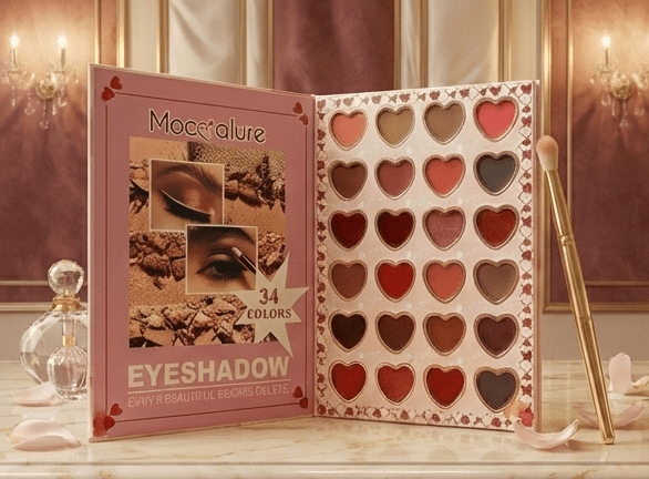 Original Mocallure All - in - One Makeup Kit – 5 - in - 1 Book Style Palette with Eyeshadow, Lip Colors, Blush & Highlighter - Zayluxe Care