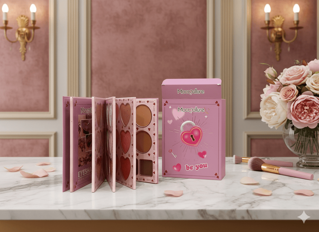 Original Mocallure All - in - One Makeup Kit – 5 - in - 1 Book Style Palette with Eyeshadow, Lip Colors, Blush & Highlighter - Zayluxe Care