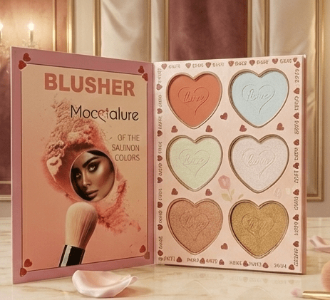 Original Mocallure All - in - One Makeup Kit – 5 - in - 1 Book Style Palette with Eyeshadow, Lip Colors, Blush & Highlighter - Zayluxe Care