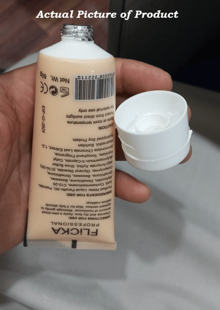 Pack of 2 Flicka Silk Touch 3 in 1 Moisturizer and Primer for Face | Long - Lasting, Flawless and Dewy Makeup Base | Pore Minimizer | All Skin Types - Zayluxe Care