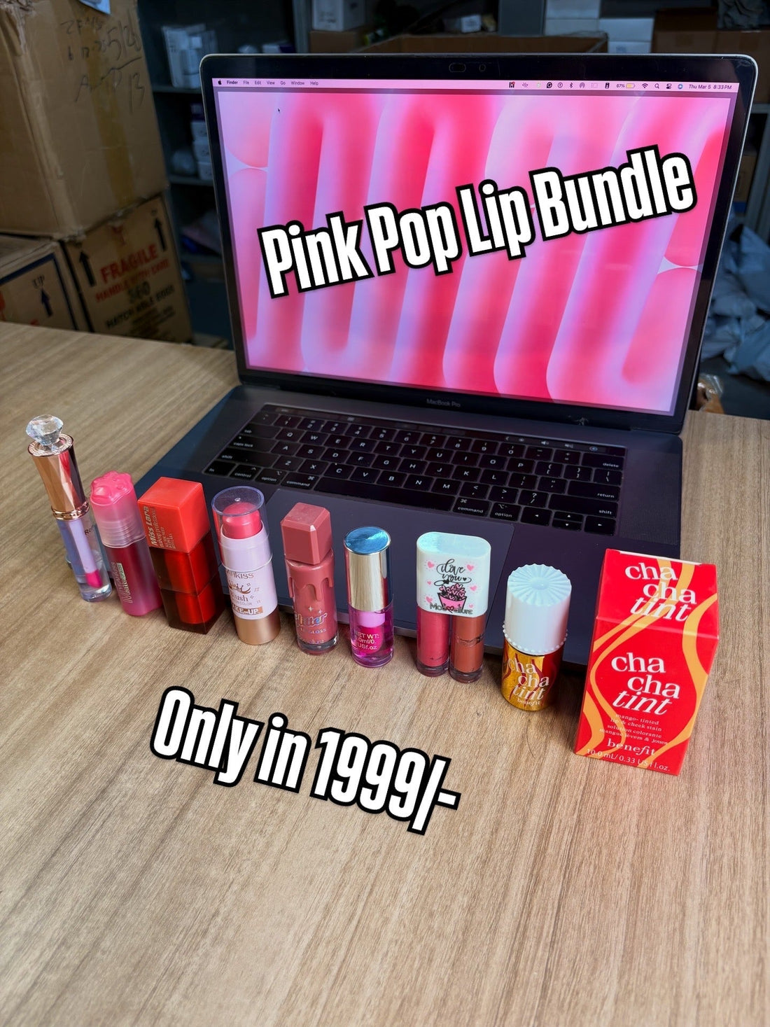 Pink Pop Lip Bundle ( 8 Pcs ) - Zayluxe Care