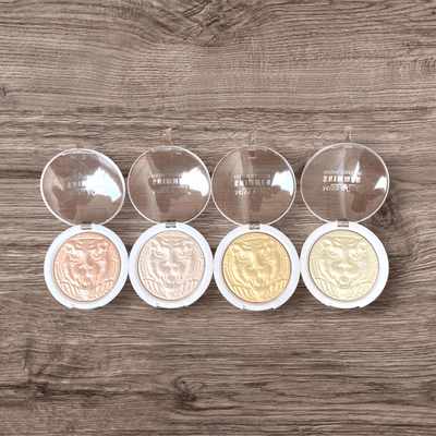 Premium 2 - in - 1 Shimmer Highlighter – Ultra Glow, Long - Lasting, 4 Stunning Shades - Zayluxe Care