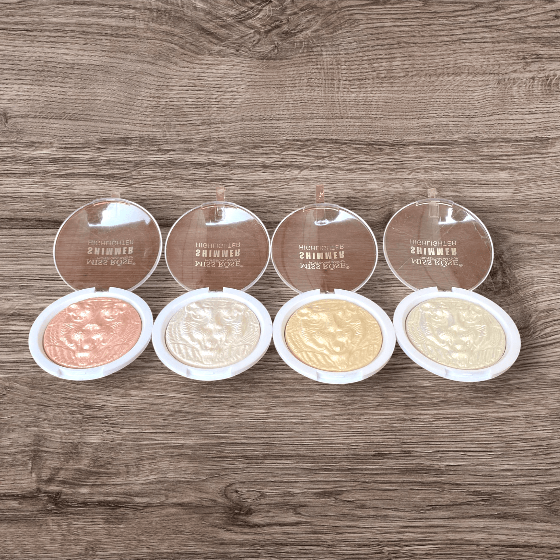 Premium 2 - in - 1 Shimmer Highlighter – Ultra Glow, Long - Lasting, 4 Stunning Shades - Zayluxe Care
