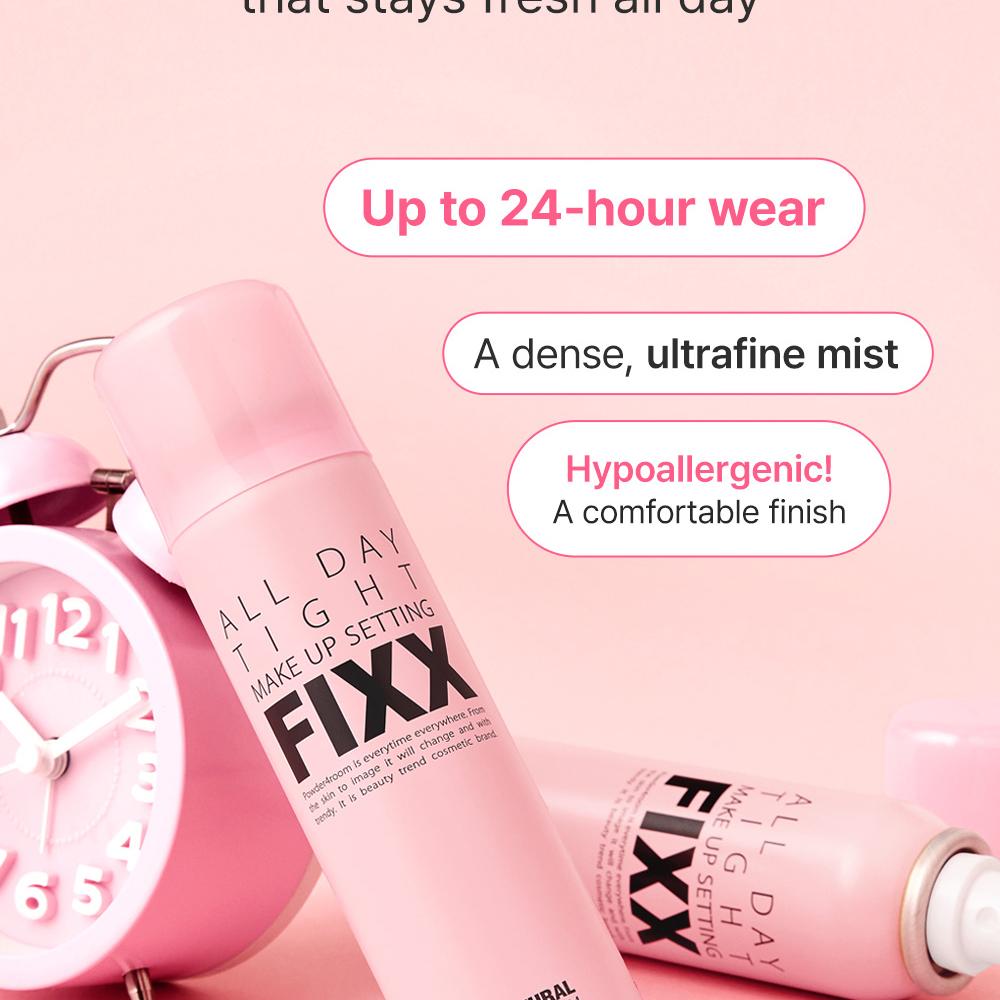 Qise So Natural All Day Tight Makeup Setting Fix - 75ml - Zayluxe Care
