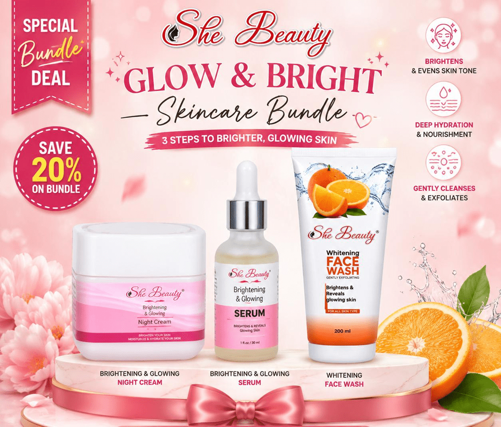 She Beauty Skin Care Routine Kit - Zayluxe Care